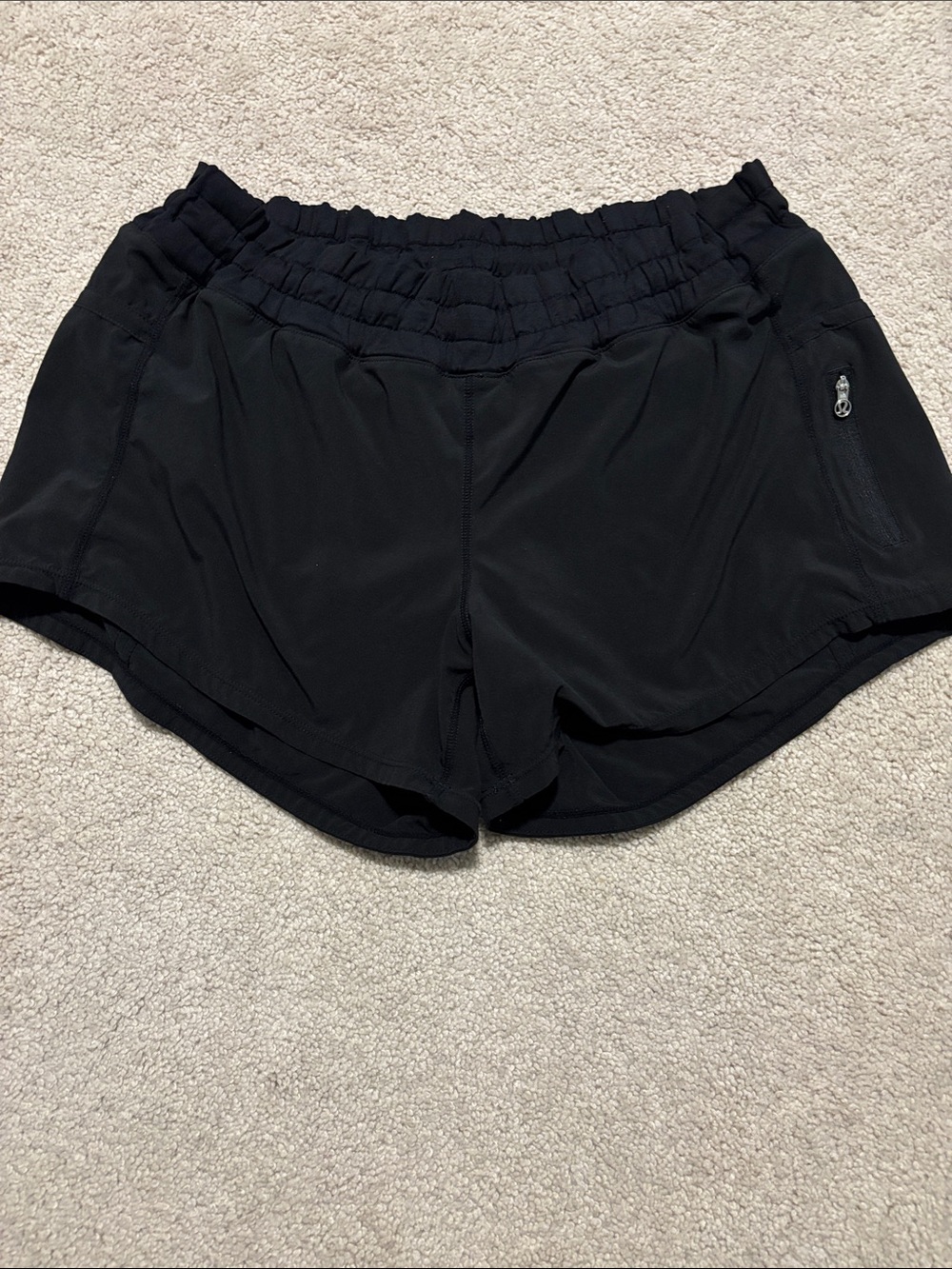 Lululemon Women’s Black Athletic Shorts - Lightweight Performance